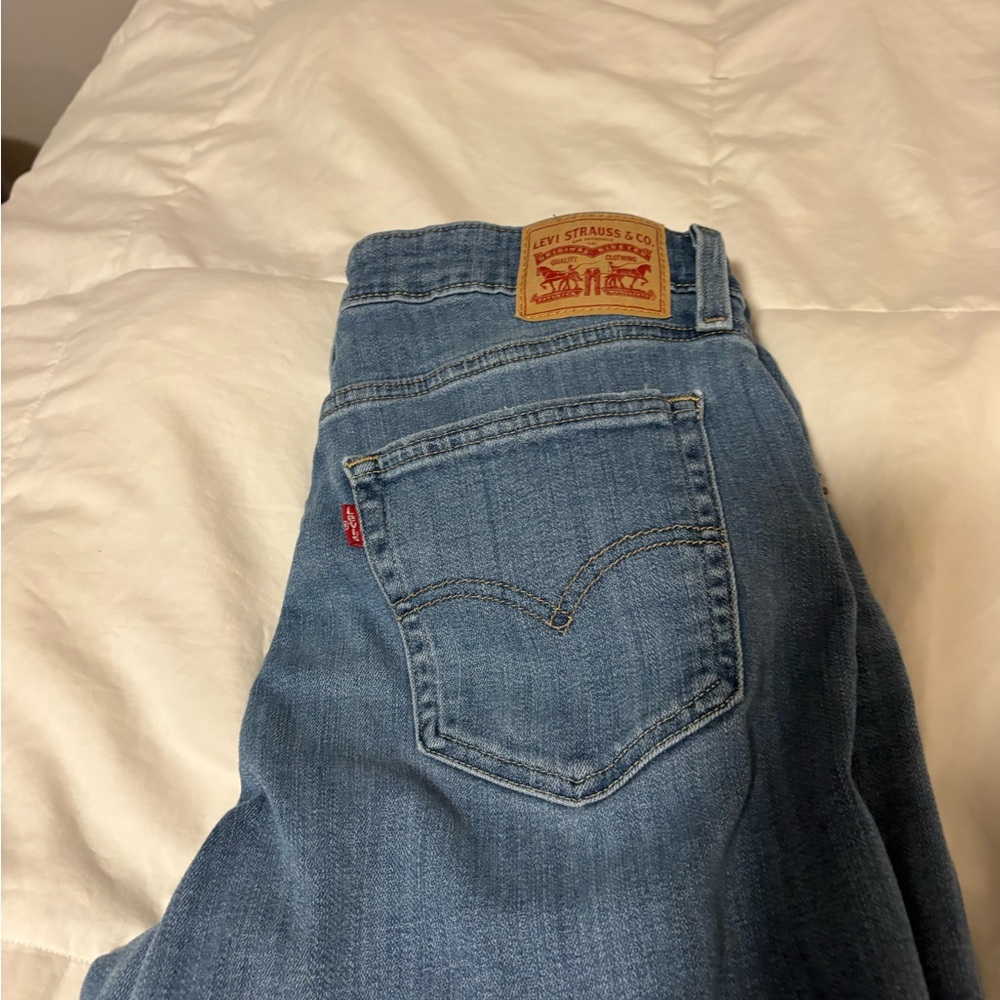 Levi's Women's Light Blue Flared Jeans